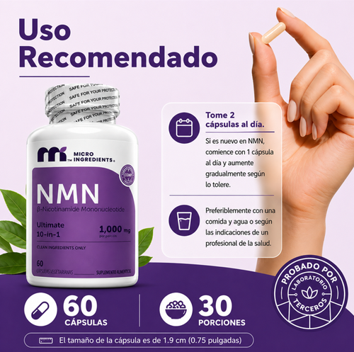 NMN Complex, Microingredients, 60 caps.