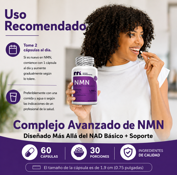 NMN Complex, Microingredients, 60 caps.